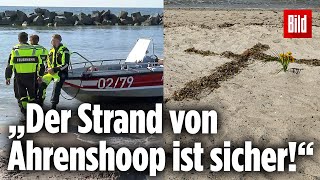 OstseeDrama Bürgermeister von Ahrenshoop spricht über die Gefahren am Strand von Ahrenshoop [upl. by Cenac]