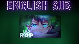 Deku Dark  My Hero Academia   Escuridão  WB RAP ENGLISH SUB [upl. by Jude825]