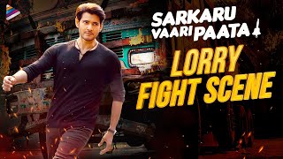 Sarkaru Vaari Paata Lorry Fight Scene  Mahesh Babu  Keerthy Suresh  Thaman  Kannada Dubbed Movie [upl. by Cheshire]