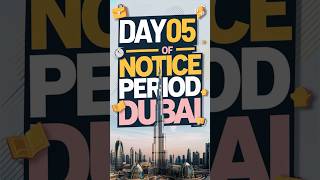 Average SALARY IN DUBAI  Day 0530 Notice Period In Dubai iamhvr dubaijobs 30daynoticeperiod [upl. by Kaazi]