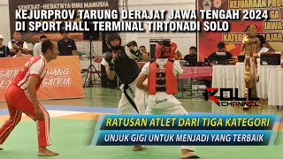 Kejurprov Tarung Derajat 2024 Solo Targetkan Juara Umum [upl. by Iahs]