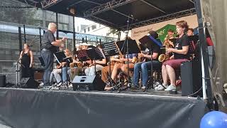 Hit The Bricks  Gordon Goodwin Arr Oliver Pospiech Almost Famous Big Band [upl. by Aklog]