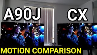 Sony A90J Bad Motion Explained Vs LG CX [upl. by Hagi]