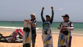 Kitesurf freestyle PKRA Fuerteventura Grand Slam 2011 Day 3 [upl. by Saideman552]