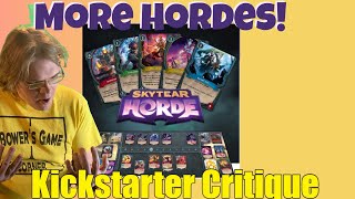 Skytear Horde Monoliths  Kickstarter Critique Review [upl. by Arodoeht583]