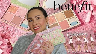 Benefit Cosmetics The Cheekleaders Squad Palettes  Pink Squad amp Bronze Squad [upl. by Arinay]