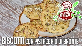 BISCOTTI AL PISTACCHIO di Bronte ricetta per tuttiricetteflash [upl. by Inama192]