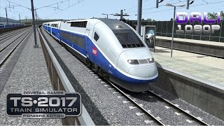 Train Simulator 2017 Pioneers Edition LGV Marseille  Avignon PC Gameplay 1080p 60fps [upl. by Ecille]