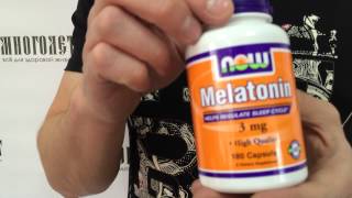 NOW Melatonin 3 мг 180 капсул [upl. by Purity]