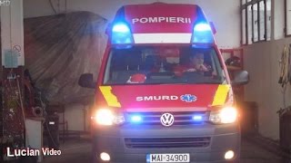 Ambulanta SMURD Targu Frumos B2  New SMURD Rescue Ambulance B2 [upl. by Abell]