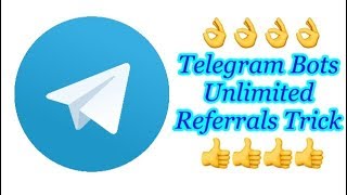 Telegram Bots Unlimited Referrals Trick [upl. by Einahc569]