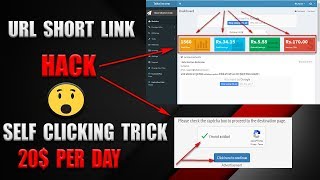 All URL Shortener Hack 99999 clicks Per Day  Helping Zone [upl. by As393]