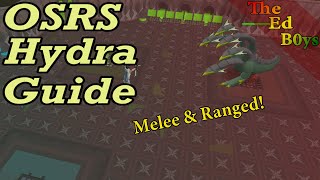 OSRS Alchemical Hydra Guide Ranged amp Melee  How I Fight The Hydra Boss [upl. by Oswald147]