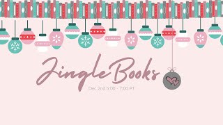 Jingle Books Live Event Dec 2nd 5 7pm PT 2023 with Tina Hogan Grant and CJ Ives Lopez [upl. by Ariadne612]