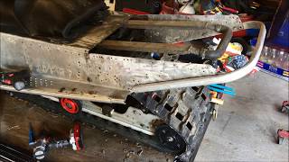 Project Sled Update 3  2001 Polaris XC800 Swiss Cheese Tunnel [upl. by Nosa]