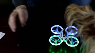 SUPER BRIGHT LIGHTS Altitude Hold Illuminated Drone AWESOME  TheRcSaylors [upl. by Ykciv618]