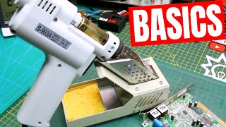 Desoldering Gun Basics in ONE Minute [upl. by Adama]