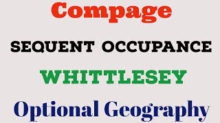 EG6  Compage  Whittlesey  Economic Geography  Geography Optional humangeography [upl. by Allemap446]