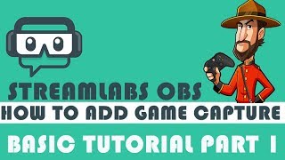 StreamLabs OBS  Stream Basics Part 1  First Scene and Black Screen Fix [upl. by Feledy]