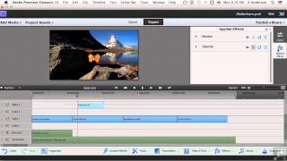 Adobe Premiere Elements 11 Tutorial  Adding Motion Graphics [upl. by Hgalehs]