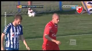 BSK Borca  Crvena zvezda 01 golovi i šanse [upl. by Sternick]