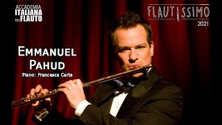 Emmanuel Pahud  Concertino op 107 for flute and piano by Cécile Chaminade [upl. by Stultz]