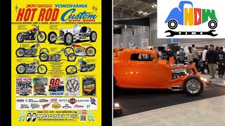 Mooneyes Japan 30th Anniversary Yokohama Hot Rod Custom Show Show Time Car Shows [upl. by Benilda]