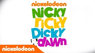 Nicky Ricky Dicky en Dawn  Themalied 🎵  Nickelodeon Nederlands [upl. by Kippie]