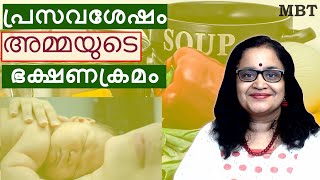 Food After Delivery For Mother  പ്രസവശേഷം അമ്മയുടെ ഭക്ഷണക്രമം  ഇതൊക്കെ ശ്രദ്ധിക്കാറുണ്ടോ  MBT [upl. by Imena]