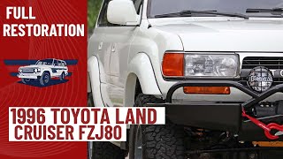 1996 Toyota Land Cruiser FZJ80 RULLY RESTORED [upl. by Etteuqal]