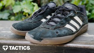 Adidas Puig Skate Shoes Wear Test Review  Tactics [upl. by Frick476]