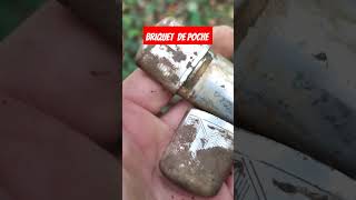 Briquet de poche trouver avec le xterra pro de chez Minelab bill metaldetecting metaldetector [upl. by Elyac]