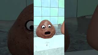 GIANT TOILET SPARTAN KICKING POU BOUS REVENGE POOP CHARACTERS in Gmod  shorts poubou [upl. by Lareine]