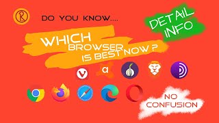 What is the best browser now  Which is the best browser  raikopedia google tech computer [upl. by Nnaeiluj]