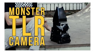 Monster TLR Camera  GowlandFlex 4x5 [upl. by Clellan]