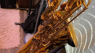 Unboxing Review amp Play Test Singers Day Baritone Saxophone [upl. by Lilithe712]