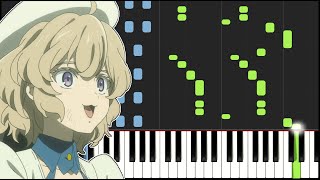 HQ REUPLOAD InSpectre  Ending  Last Dance Mamoru Miyano Kyokou Suiri ED Piano Tutorial [upl. by Maddeu678]