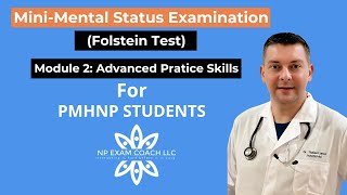 MiniMental Status Examination  M2 T2  Ace the PMHNP Board Certification  NP EXAM COACH [upl. by Cozza560]