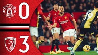 Man Utd 03 Bournemouth  Match Recap [upl. by Alius]