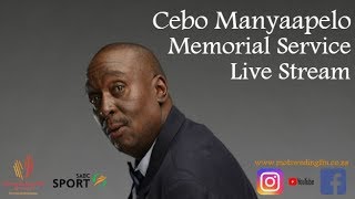 Funeral Service of Cebo Clement Manyaapelo [upl. by Niamrahc]