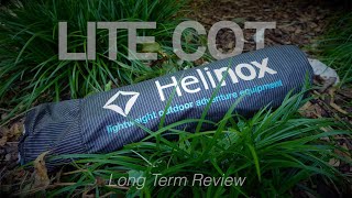 HELINOX  Lite Cot  Long Term Review [upl. by Mode]