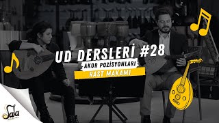 Ud Dersleri  Rast Makamı  Akor Pozisyonları B02K4 DoçDr Sami Dural  Doğa Şanlı [upl. by Aikaj757]