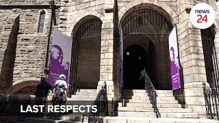 WATCH  Tributes continue to pour in for Desmond Tutu funeral set for Saturday [upl. by Neelhtakyram]