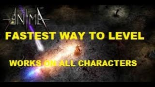 ANIMA ARPG 2020 FASTEST WAY TO LEVEL MAGE WORKS ON ALL CHARACTERS [upl. by Dekeles]