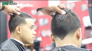 How to Fade a Taper Hawk Barber Tutorial [upl. by Elberfeld]