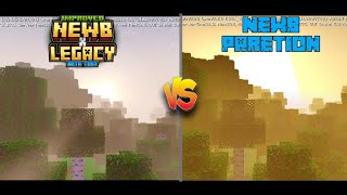 Newb x Paretion VS Newb x Legacy Shaders 120 Top 2 Best Shader 120 render dragon 😍 [upl. by Hite]