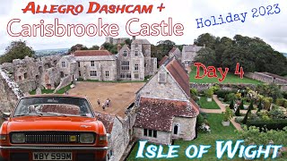 Day 4  Isle or Wight  Carisbrooke Castle  Dashcam footage [upl. by Franny]