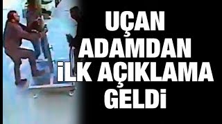 Şemsiye ile uçan adamdan ilk açıklama geldi [upl. by Gerfen]