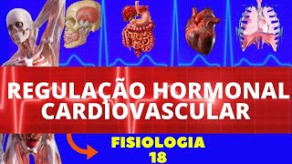 CONTROLE HORMONAL CARDIOVASCULAR CONTROLE DA PRESSÃO ARTERIAL  FISIOLOGIA CARDIOVASCULAR GUYTON [upl. by Moretta674]