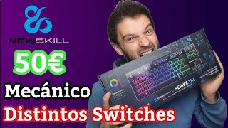 Newskill🌀 Serike TKL Teclado Mecánico Gamer Barato Review  Opinión LO BUENO Y LO MALO Info [upl. by Atsok268]